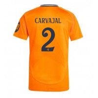 Camiseta Real Madrid Daniel Carvajal #2 Segunda Equipación Replica 2024-25 mangas cortas